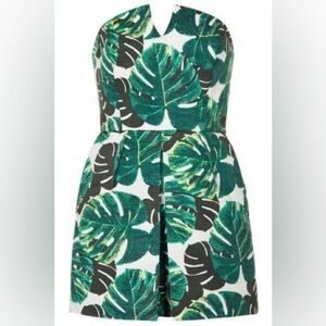 NWOT TopShop Floral Romper
